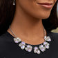 Fairytale Frost - White Necklace