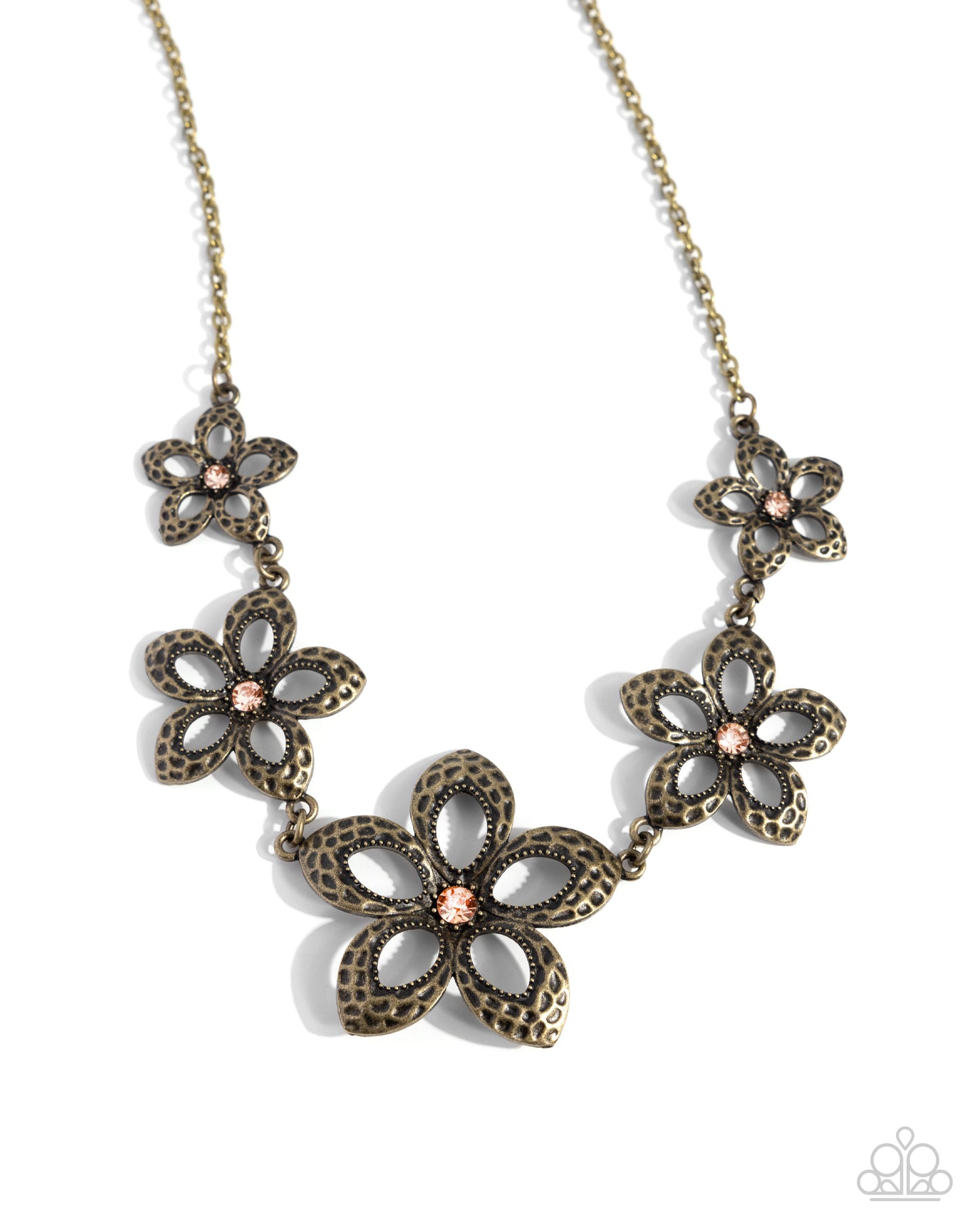 Faithful Florals - Brass Necklace