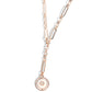 Falling For A Shooting Star - Rose Gold Necklace