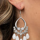 Famous Fashionista - White Earring