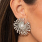 Fancy Fireworks - White Earring