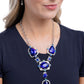 Fancy Formula - Blue Necklace
