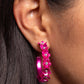 Fashionable Flower Crown - Pink Earring