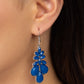 Fashionista Fiesta - Blue Earring