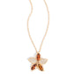 Favorite Flower - Brown Necklace