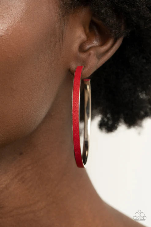 Fearless Flavor - Red Earring