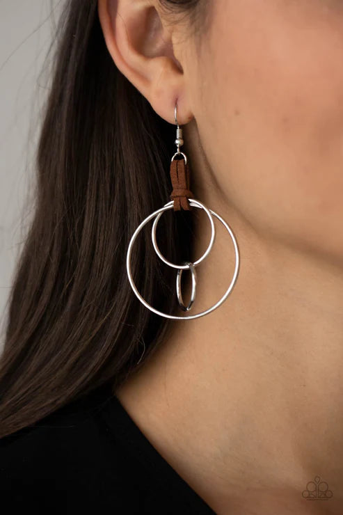 Fearless Fusion - Brown Earring