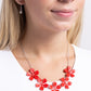 Featured Finesse - Red Necklace