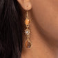 Feeling Fantastic - Brown Earring
