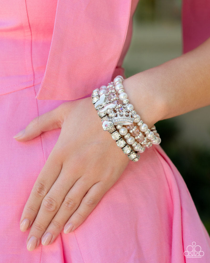 Feminine Charm - Pink Bracelet