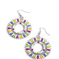 Ferris Wheel Finale - White Earring