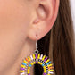 Ferris Wheel Finale - Yellow Earring