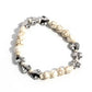 Festival Fling - White Bracelet