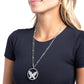 Festive Flight - Blue Necklace