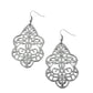 Festive Foliage - Black Earring
