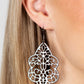 Festive Foliage - Black Earring