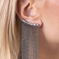 Feuding Fringe - Black Earring
