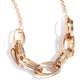Fiercely Flexing - Gold Necklace