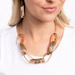 Fiercely Flexing - Gold Necklace