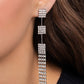 Fiercely Free-Falling - White Earring
