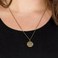 Find Joy - Brass Necklace