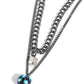Flair for the Fierce - Blue Necklace