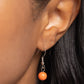 Flamboyantly Flowering - Orange Necklace