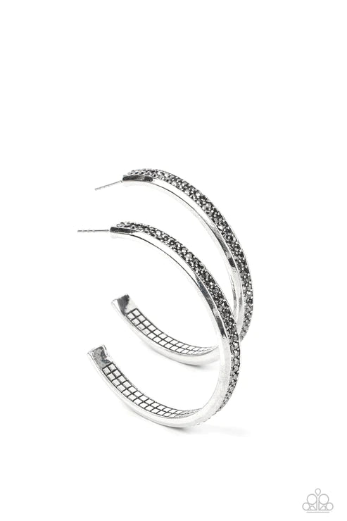 Flash Freeze - Silver Earring