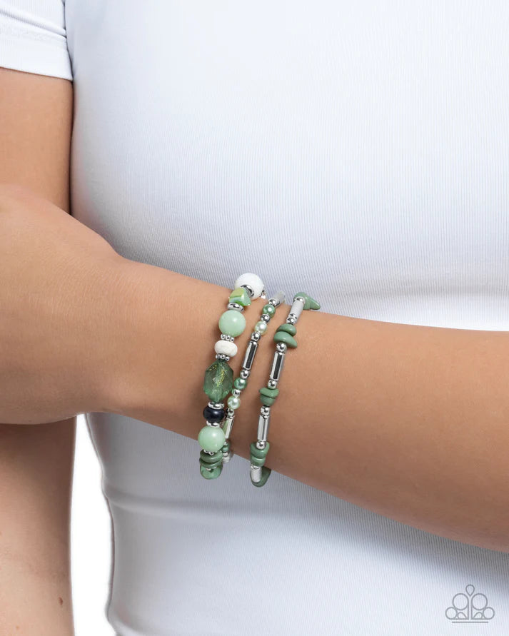 Flashy Fiction - Green Bracelet