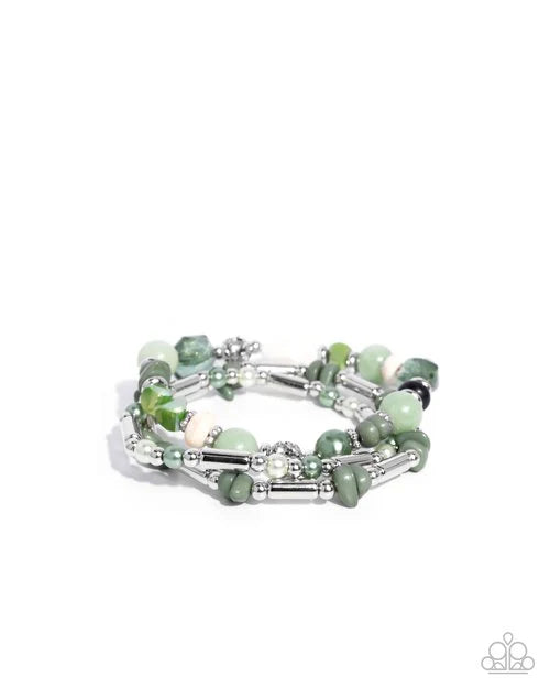 Flashy Fiction - Green Bracelet