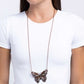 Flawless Flight - Copper Necklace