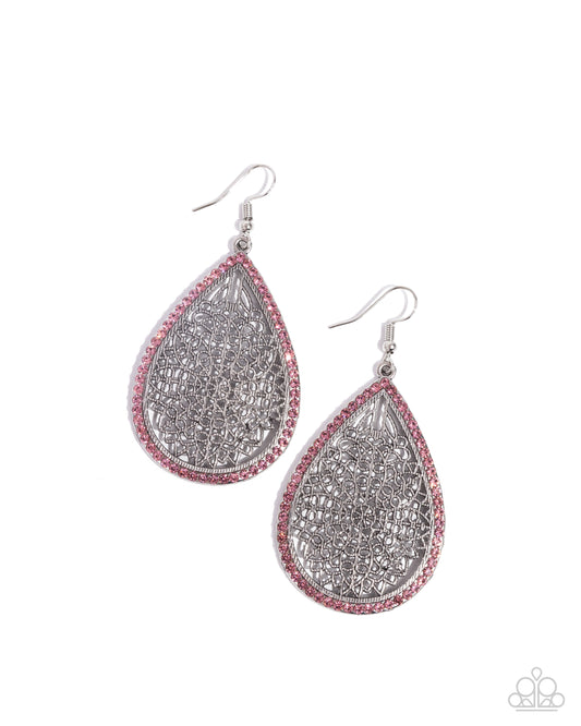 Fleur de Fantasy - Pink Earring