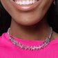Flickering Fashion - Silver Necklace