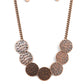Flip a Coin - Copper Necklace