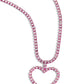 Flirting Fancy - Pink Necklace