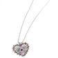 Flirting Ferris Wheel - Pink Necklace