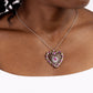 Flirting Ferris Wheel - Pink Necklace
