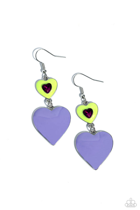 Flirting with Fashion - Green Earring
