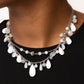 Flirty Flood - White Necklace