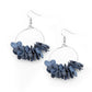 Flirty Florets - Blue Earring
