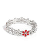 Floral Fair - Red Bracelet