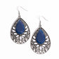Floral Fairytale - Blue Earring