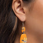 Floral Familia - Orange Earring