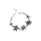 Floral Fate - Multi Necklace and Floral Fluke - Multi Bracelet - Complete Look