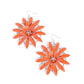 Floral Feeling - Orange Earring