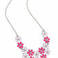 Floral Fever - Pink Necklace