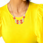 Floral Fever - Pink Necklace