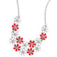 Floral Fever - Red Necklace