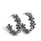 Floral Flamenco - Black Earring