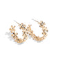 Floral Flamenco - Gold Earring